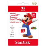 Carte mémoire Micro SD Express 256Go Sandisk pour Nintendo Switch 2