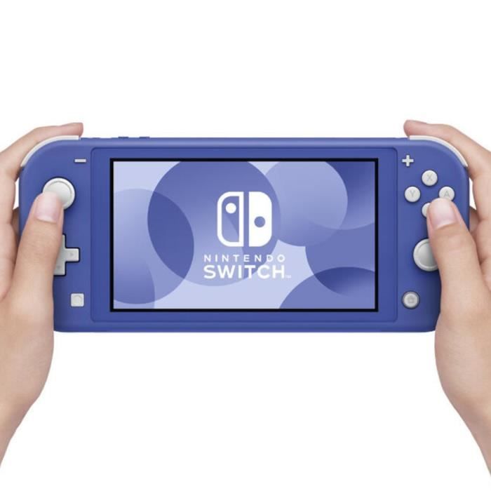 Console portable Nintendo Switch Lite  Bleu + Animal Crossing: New Horizons (Téléchargement)
