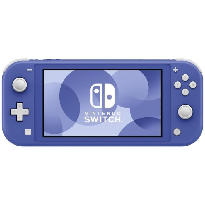 Console portable Nintendo Switch Lite  Bleu + Animal Crossing: New Horizons (Téléchargement)