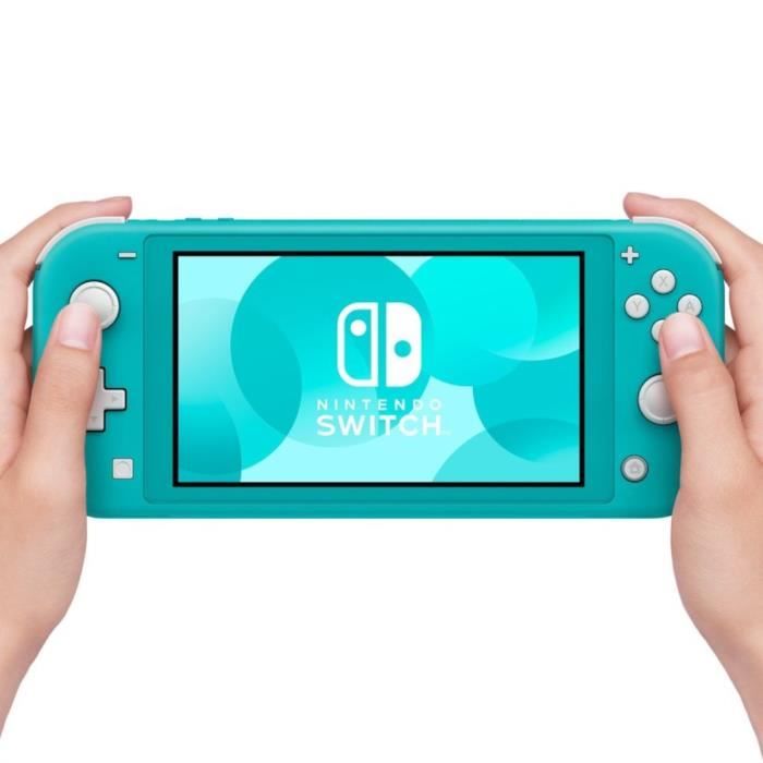 Console portable Nintendo Switch Lite  Turquoise + Animal Crossing: New Horizons (Téléchargement)