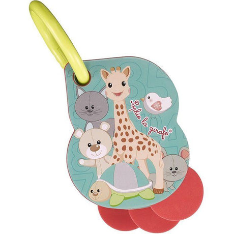 Imagier - SOPHIE LA GIRAFE - Numerogolo - Cartes a chiffres - Couleurs vives - Anneau ouvrant