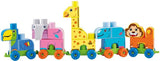 Coffret Train du Zoo - ECOIFFIER - LES MAXI 7840 - 42 pieces - Des 12 mois