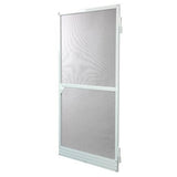 Moustiquaire porte battante  L100 cm x H220 cm - Aluminium blanc