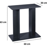 Meuble pour aquarium 60 cm noir - Ciano Noir