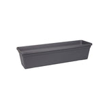 ELHO Balconniere GREEN BASICS -  6L - L 16,5 x P 39 x H 13,7 cm - Extérieur & Balcon - Vivre noir