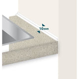 Joint d'…tanchÈitÈ - NORDLINGER PRO - 3 m - Blanc