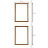 Kit moulures de porte - NORDLINGER PRO - FSC 100% - AdaptÈ aux portes de 83 cm