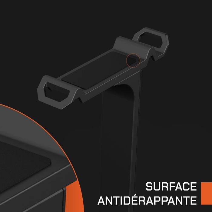 Support de casque gaming - NOVA GAMING - Hydra - Support universel - LED RGB - Noir