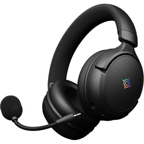 Casque gamer sans fil - NOVA GAMING - Atlas - Micro amovible - LED RGB - Noir