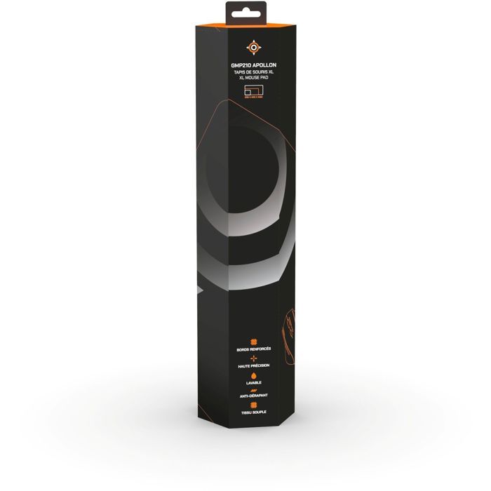 Tapis de souris XL - NOVA GAMING - Apollon - Noir