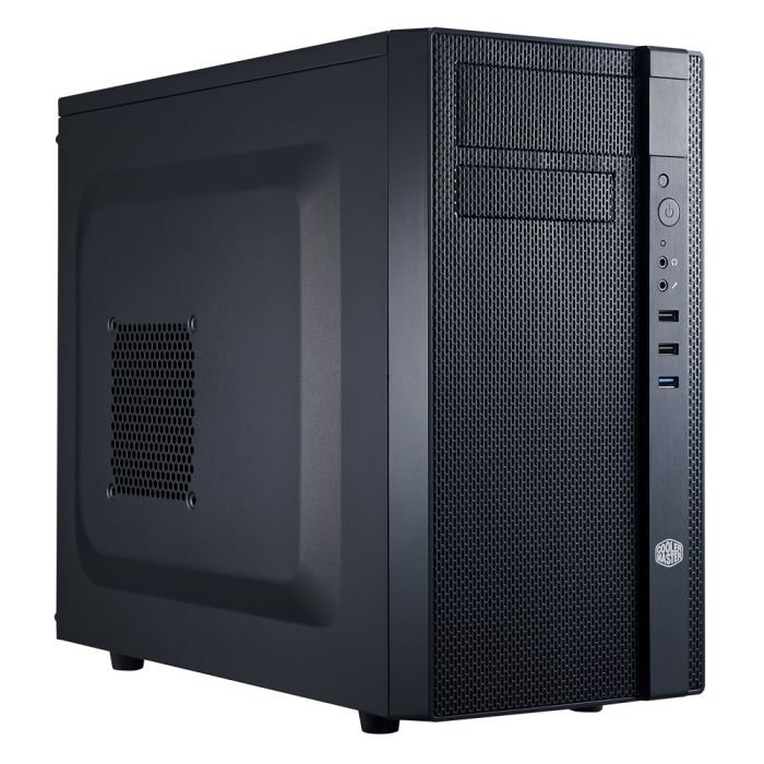 COOLER MASTER LTD BOITIER PC N 200 - Noir - Format Micro ATX (NSE-200-KKN1)