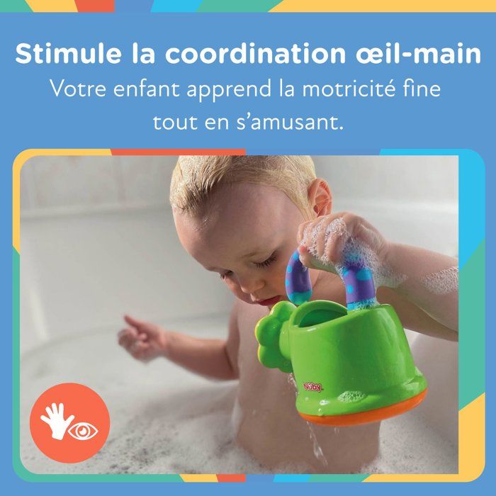Jouet de bain - NUBY - Arrosoir amusant - Des 12 mois - Vert