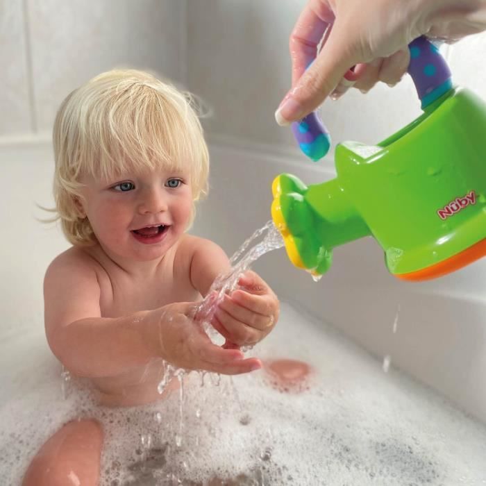 Jouet de bain - NUBY - Arrosoir amusant - Des 12 mois - Vert