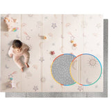 Tapis d'Éveil Réversible - NUBY - 200 x 150 x 1 cm - Arc-en-Ciel