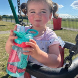 Lot de 2 gourdes - NUBY - Incredible Gulp - 360 ml - Fraises