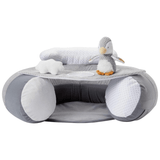 Siege gonflable - NUBY - Sit & Play au sol - Plateau amovible - Des 6 mois - Gris