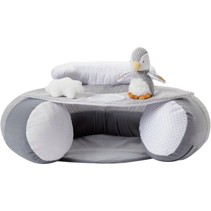 Siege gonflable - NUBY - Sit & Play au sol - Plateau amovible - Des 6 mois - Gris