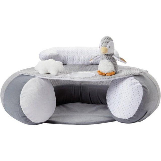 Siege gonflable - NUBY - Sit & Play au sol - Plateau amovible - Des 6 mois - Gris
