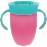 Lot de 2 tasses 360° avec poignées - NUBY - Fille
