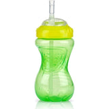 Lot de 3 tasses anti-fuite - NUBY - Paille flexible - Mixte