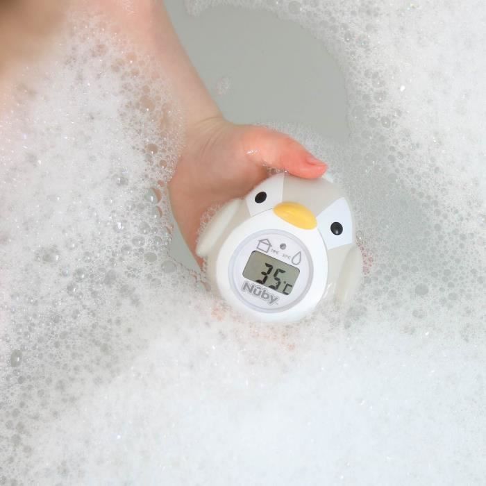Thermometre de bain pour bébé - NUBY - Pingouin