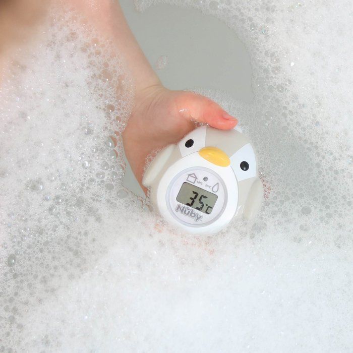 Thermometre de bain pour bébé - NUBY - Pingouin