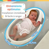 Baignoire bébé - NUBY - Dr.Talbot's - Des la Naissance - Support antidérapant intégré - Appui-tete souple