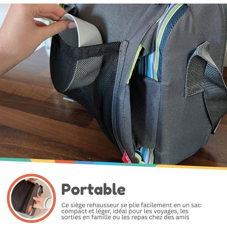 Siege réhausseur enfants - NUBY - Panda - Pliable - Mousse - Imperméable - Des 6 mois