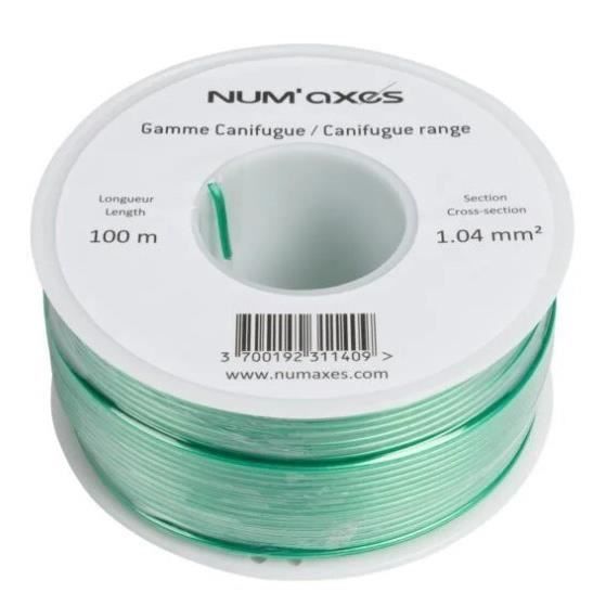 Bobine de fil pour clôtures anti-fugue - NUM'AXES - 1.04 mm˛ – 100 m