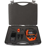CANICOM GPS 2 - Ensemble complet collier - traceur GPS - NUM'AXES - Noir / Orange