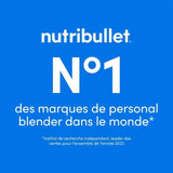 Blender portable - NUTRIBULLET - NBP003MA - 100 W - Tasse 475 ml - Sans BPA - Magenta