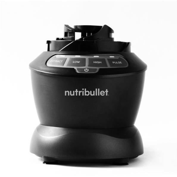 Blender - NUTRIBULLET - NUTRICOMBO - Pichet 1.6L - 2 tasses sans BPA (700 ml/500 ml) - 1000W - 3 vitesses - Gris