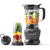 Blender - NUTRIBULLET Combo - NBF500DG - 1200 Watt - Pichet 1.65L - 2 tasses et 2 couvercles de voyage inclus - Noir - Sans BPA