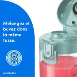 Blender portable - NUTRIBULLET - NBP003LBL - 70W -  0.475L - Light Blue - 1 gourde incluse
