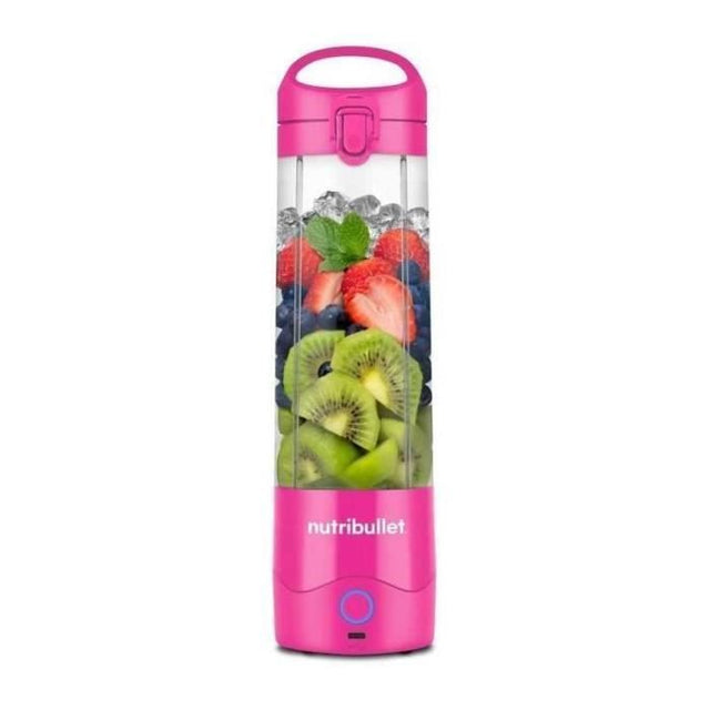 Blender portable - NutriBullet - NBP003BP - 70W -  0.475L - Rose - 1 gourde incluse