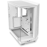 Boitier moyen-tour - NZXT - H6 Flow RGB - Double chambre - Ventilateurs RGB inclus - Blanc