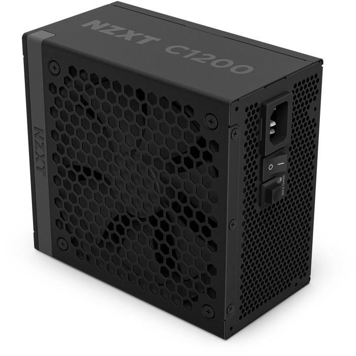 Alimentation - NZXT - PA-2G2BB-EU - C1200 Gold ATX 3.1 - Noir