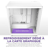 Boitier moyen-tour - NZXT - CM-H72FW-01 - H7 Flow - Blanc
