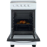 Cuisiničre ŕ gaz - OCEANIC - OCEACG5055GW - 4 feux  - 7700 W - Blanc