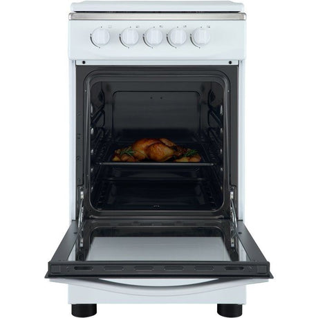 Cuisiničre ŕ gaz - OCEANIC - OCEACG5055GW - 4 feux  - 7700 W - Blanc