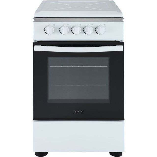 Cuisiničre ŕ gaz - OCEANIC - OCEACG5055GW - 4 feux  - 7700 W - Blanc