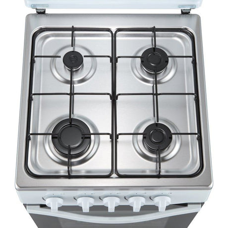 Cuisiničre ŕ gaz - OCEANIC - OCEACG5055GW - 4 feux  - 7700 W - Blanc
