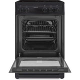 OCEANIC CV5050B8 Cuisiniere vitrocÈramique 50x50 - Four convection naturelle - 48 L - Noir