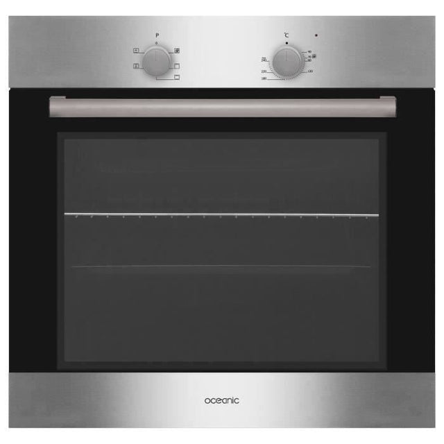 Four encastrable nettoyage catalyse - chaleur brassée OCEANIC F60IX Inox - 59,5 x 59,5 x 56,6 cm