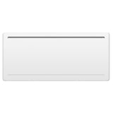 Radiateur Èlectrique fixe a inertie seche cÈramique 2000W OCEANIC Rubis - Design galbÈ - Blanc - NF