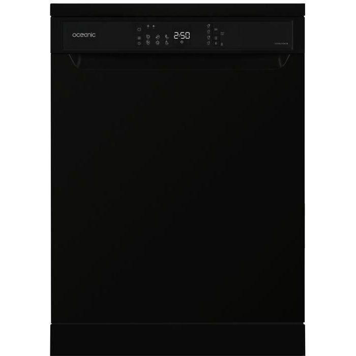 Lave-vaisselle pose libre OCEANIC OCEALV1247B - 12 couverts - 47 dB noir