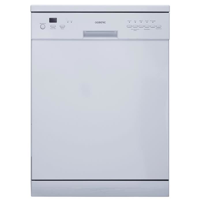 Lave-vaisselle pose libre OCEANIC OCEALV1247EWP - 12 couverts - blanc