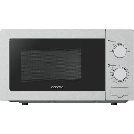 Micro-ondes monfonction OCEANIC MO20S Silver L45x H24 x P32,1 cm 20L
