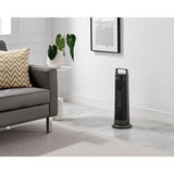 Radiateur soufflant oscillant - Céramique - OCEANIC - 2000 W - Télécommande -  Noir