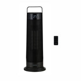 Radiateur soufflant oscillant - Céramique - OCEANIC - 2000 W - Télécommande -  Noir